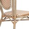 Flash Furniture Lourdes Thonet French Bistro Stacking Chair, Natural/White PE Rattan/Bamboo Print Alum Frame SDA-AD642002S-NATWH-LTNAT-GG - alternate 5